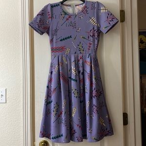 Purple dress size XS
